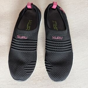 KURU Stride Knit Slip-On Walking Shoes Foot Pain Support